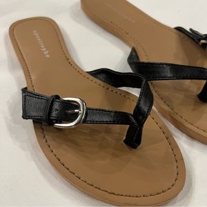 NWT Apostrophe Women’s Tan Leather Sandals Size 10 M